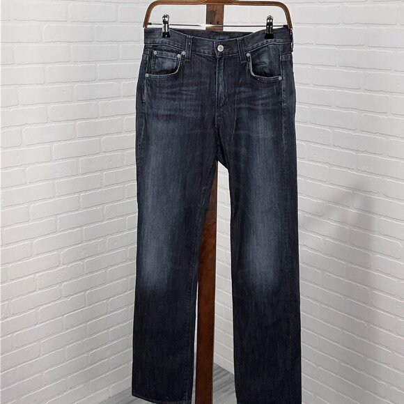 C-OF-H Man Citizens of Humanity Jeans Mens 28Wx34L‎ Dark Blue Sid Cotton USA - Picture 1 of 14